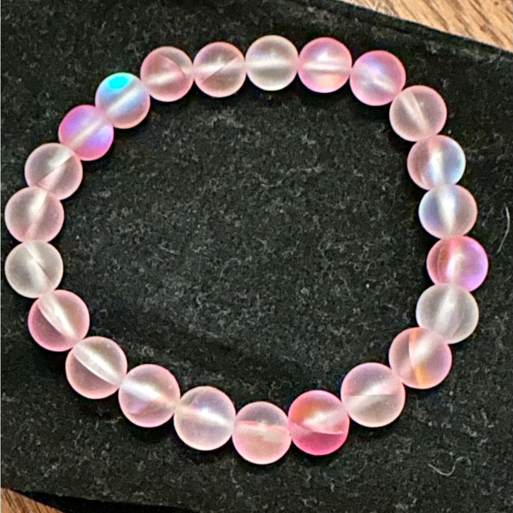 Frosted Mermaid Glass Bracelet